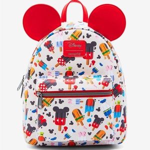 Loungefly Disney Mickey Mouse & Friends Popsicle Mini Backpack